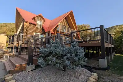 Image de Beautiful 3-bdrm mtn cabin in peaceful Midway-privacy, sauna, cold plunge, views