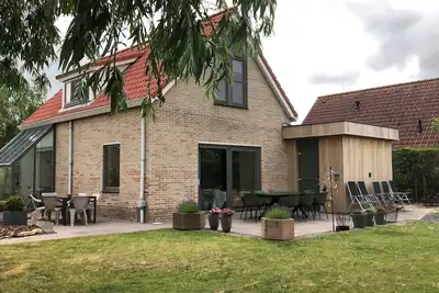 Image de Renovated house in Breskens near Cadzand Zeeuws-Vlaanderen by the sea Zeeland.