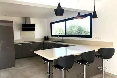 Image de Villa Casa Torra, 8 pers, vue mer, piscine à 2. 5 km de la plage du Cabanon Bleu