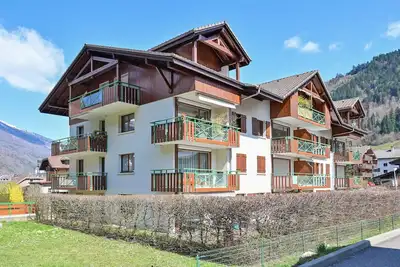 Image de Appartement spacieux 6 pers – Lac, ski aux pieds, balcon et Wi-Fi