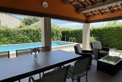 Image de Chambre d'hôtes avec terrasse partagée, jardin partagé et piscine
