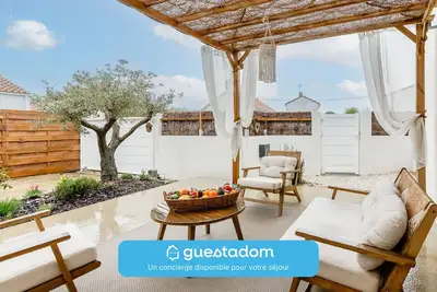 Image de Casita de la Dune - 900m plage - Jardin