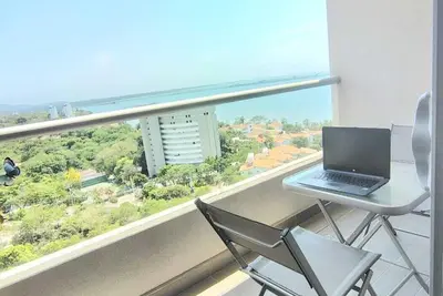 Image de Luxury ocean view apartment SantaMarta/8 mins airport