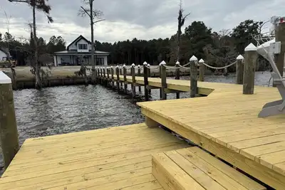 Image de Charming new in 2026 1-bedroom house on the water in lovely Edenton.