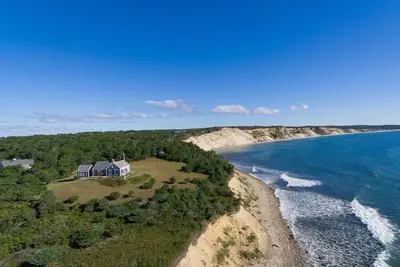 Stunning Location, Oceanfront Home Chilmark