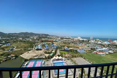 Image de Hua Hin, 2 chambres et 2 salles de bains, vue sur la mer, 25e étage
