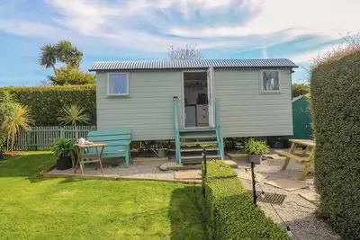 Image de Higher Merther Farm Shepherds Hut, pet friendly in Helston