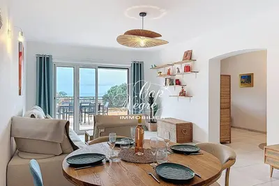 Image de Élégante villa familiale vue mer pour 4 personnes à la Fossette