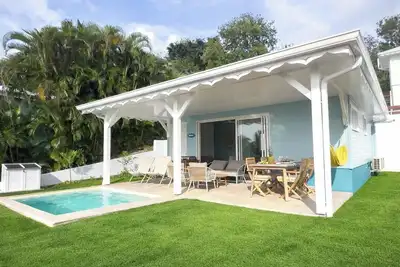 Image de Villa Ty Kas Karaïb Sainte-Luce, vue mer et piscine.