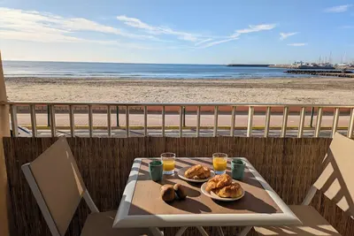 Image de T2 première ligne *Terrasse Vue Mer