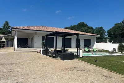Villa sous le soleil du sud ouest