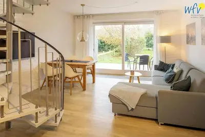 Image de Vacation apartment on Langeoog with balcony, sauna and beach chair