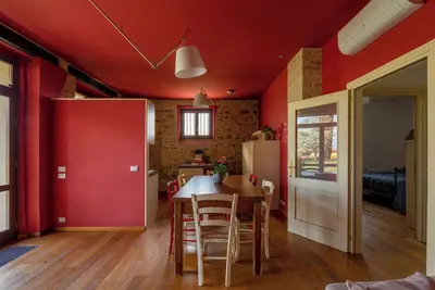 Image de Bright apartment in farmhouse with pool and view of Assisi