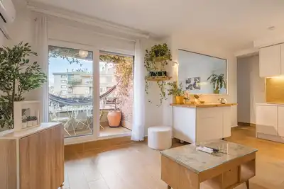 Image de Appartement avec vue montagne - 8 pers.