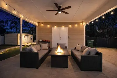 Image de 4 Bedroom House with Fast Wifi, Game Room, Fireplace, 2 King Beds, Grill, Office