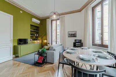 Image de Quaint 2-bedroom apartment with Ac in charming Torino