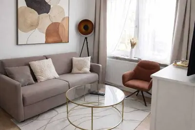 Image de Romantic, modern, central vacation apartment with sauna for up to 5 people