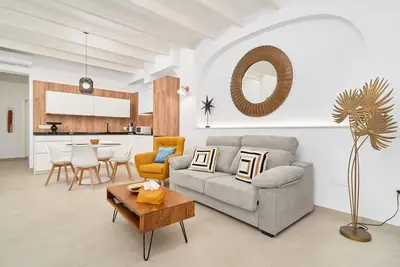 Image de Appartement 'Portichuelo Majuelo Melocotón' avec Wi-Fi et climatisation