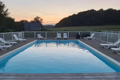 Image de Gîte 20 couchages avec piscine et grand parc