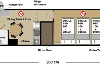 Image de 30sec walk to Tsutenkaku/1 stop to Namba Sta. /Ah22