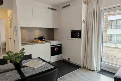 Image de Appartement & grande terrasse donnant sur la mer.
