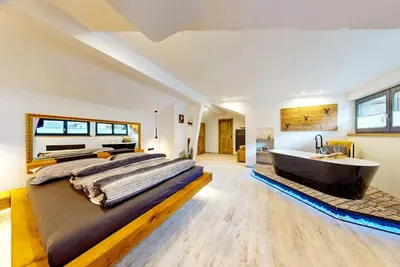 Image de Appartement 'Ferienhaus Hennewinkl' avec vue sur la montagne, balcon et Wi-Fi