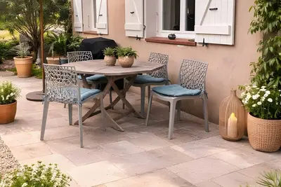 Image de Maison de vacances « Mer et Montagne à Conca » avec vue montagne, terrasse privée et Wi-Fi