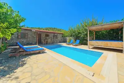 Image de Secluded Villa in Kayaköy, Fethiye – Private Pool with Jacuzzi & Kids’ Pool