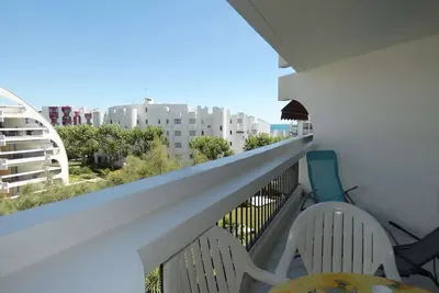 Image de Agréable studio cabine proche plage, verdure et commerces, parking privé, pour 4 personnes