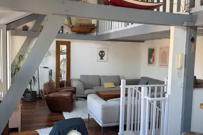 Image de Grand duplex lumineux avec mezzanine (Triplex)