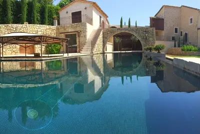 Image de Domaine de La Vin Suda\nindependant villa with magnificient infinite pool
