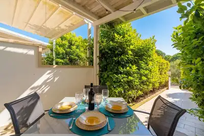 Image de Villa « I Gabbiani à Otranto » avec jardin privé, Wi-Fi et climatisation