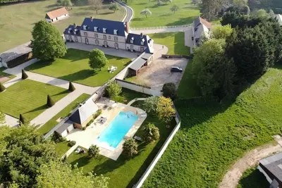 Image de Magnifique Manoir normand - Piscine - Tennis - 7km des plages