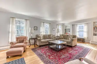 Beach home two blocks from shore & two minutes from town