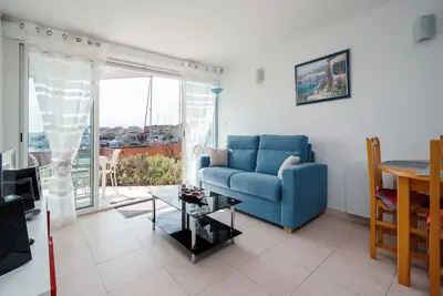 Image de Charmant appartement avec terrasse, 6 pers, vue sur le port