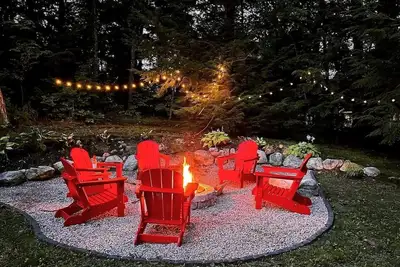 Image de Cozy & Modern Muskoka Escape | 1 min walk to lake