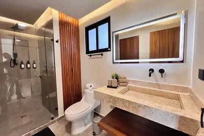 Image de Tulum & comfort Travel Apartment 2db 1br + Jacuzzi, gym, cinema, swimming pools and more