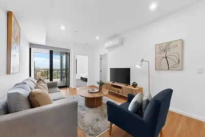 Image de Appartement élégant de 2 chambres avec mobilier neuf