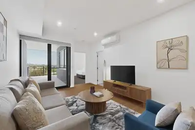 Image de Appartement lumineux neuf de 2 chambres avec balcon et vue