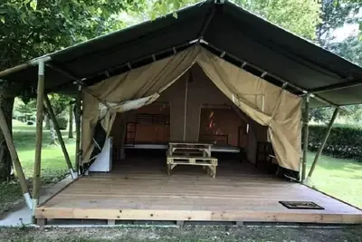 Image de Bungalow Toilé Sunair Lodge 3 pièces 5 personnes Sans Sanitaires