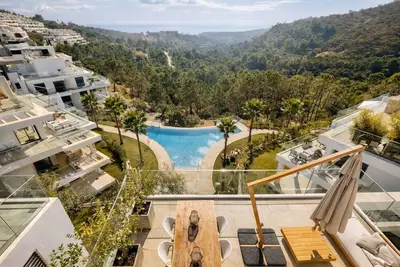 Image de Luxury penthouse with sea views and pool near Marbella