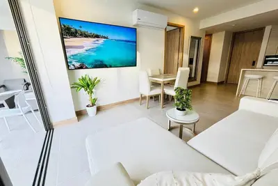 Image de Appartement en bord de mer avec accès exclusif au club de plage