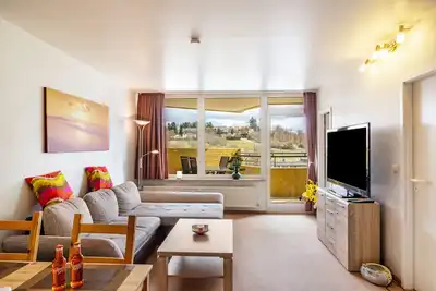 Image de Appartement confortable dans le Harz avec piscine commune et balcon