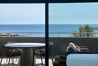 Image de New climatisé & wifi: T3 haut de gamme vue mer de 78m²+ terrasse 45m²