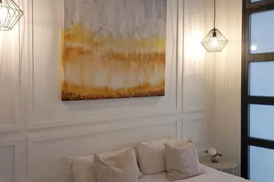 Image de Charming flat in Barcelona 350 m from the beach, loft style with garden/patio