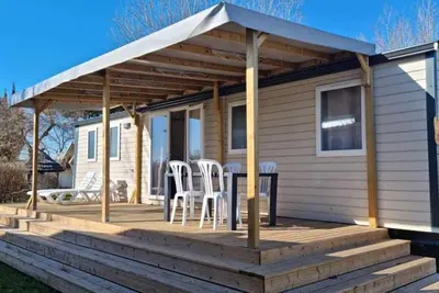 Image de Mobil home, terrasse - 8 pers.