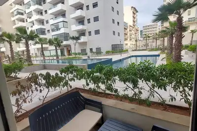 Image de Quiet, Modern Studio Apartment in Zenata with Pool View