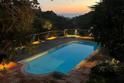 Image de Villa rénovée, piscine vue mer, clim, chargeur Ve\n8 à 12 pers - Golfe St Tropez
