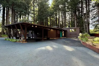 Image de 🌲Redwood Retro- Charming and Elegant Home with Vintage Charm Surrounded by Redwoods🌲✌️
