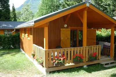 Image de Chalet 3 étoiles - Piscine  - ccbbhec